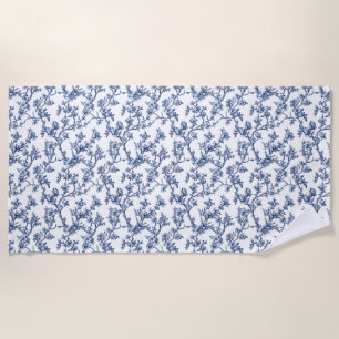Flowers Bloom For Their Own Joy Beach Towel