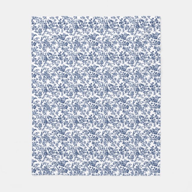 Flowers Bloom For Their Own Joy Fleece Blanket (Front)