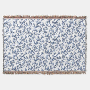 Flowers Bloom For Their Own Joy Throw Blanket