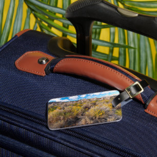 Flowers Blooming Sagebrush California Luggage Tag