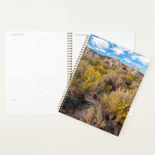 Flowers Blooming Sagebrush California Planner