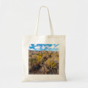 Flowers Blooming Sagebrush California Tote Bag