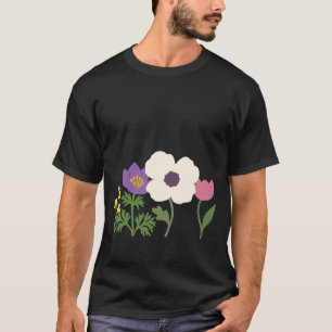 Flowers Botanical Nature Design Design T-Shirt