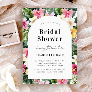 Flowers Bridal Shower Floral Invitation