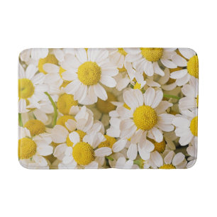 Flowers   Bunch of Chamomiles Bath Mat