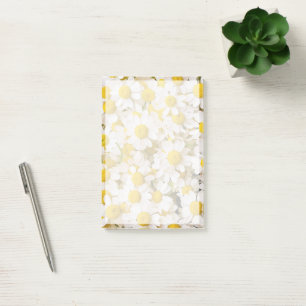 Flowers Bunch of Chamomiles Post-it Notes