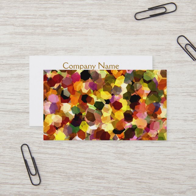 FLOWERS BUSINESS CARD (Front/Back In Situ)