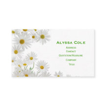 Flowers Business Card