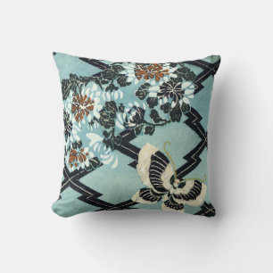 Flowers & Butterfly Cushion