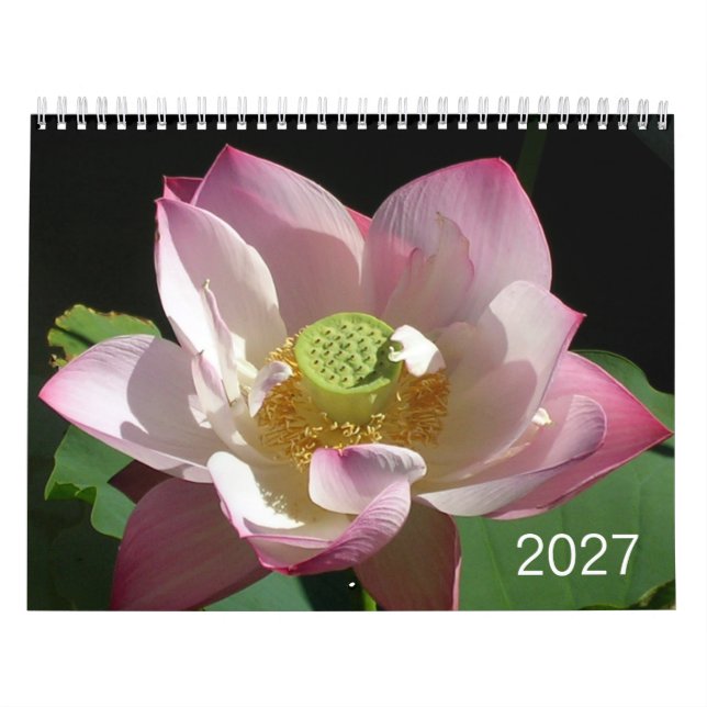 Flowers Calendar 2027 (Cover)