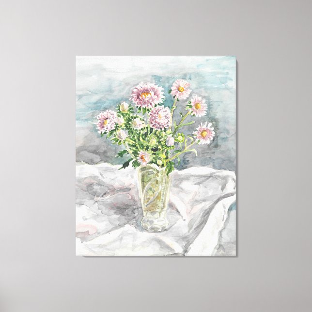Flowers Canvas Print (Front)