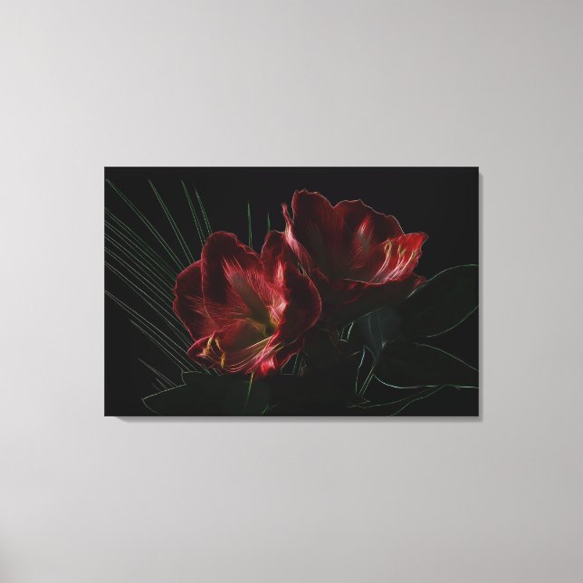 Flowers Canvas Print (Front)