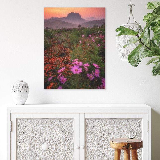 Flowers | Chiang Dao, Chiang Mai, Thailand Canvas Print (Creator Uploaded)