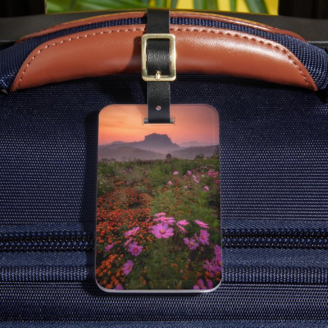 Flowers | Chiang Dao, Chiang Mai, Thailand Luggage Tag (Front Insitu 2)