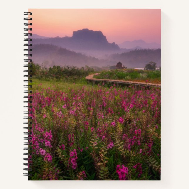 Flowers | Chiang Dao, Chiang Mai, Thailand Notebook (Front)