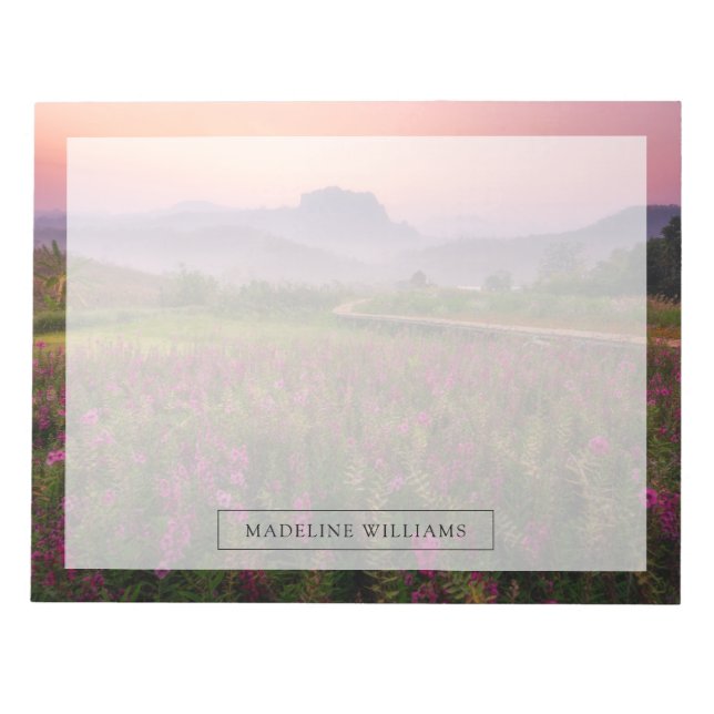 Flowers | Chiang Dao, Chiang Mai, Thailand Notepad (Front)