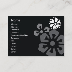 Flowers - Chubby Business Card