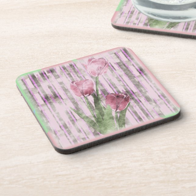 Flowers Coaster (Left Side)