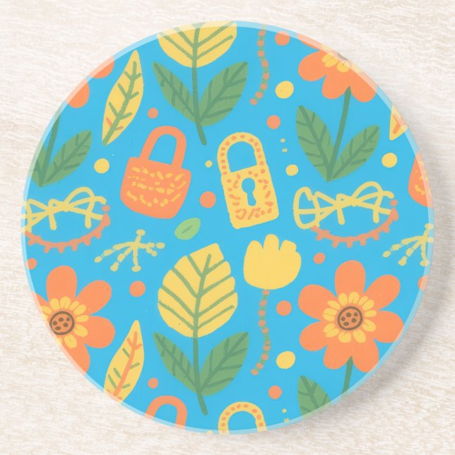 Flowers Coaster (Front)