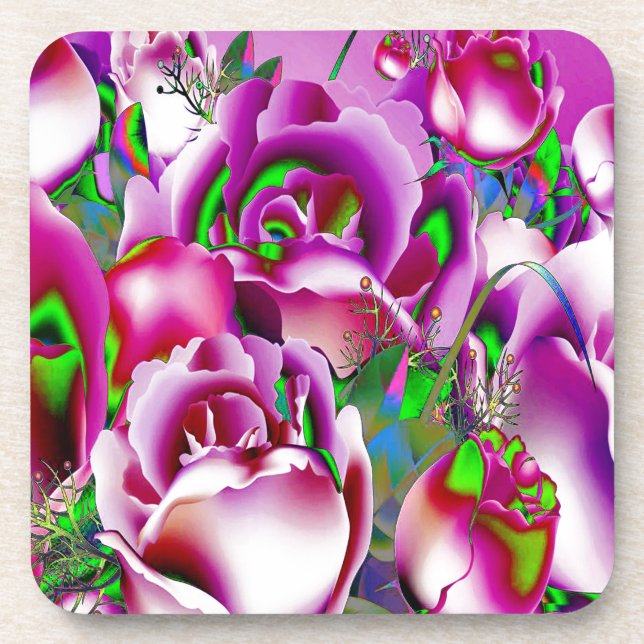 Flowers Coaster (Front)