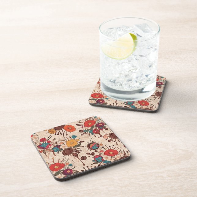 Flowers Coaster (Right Side)