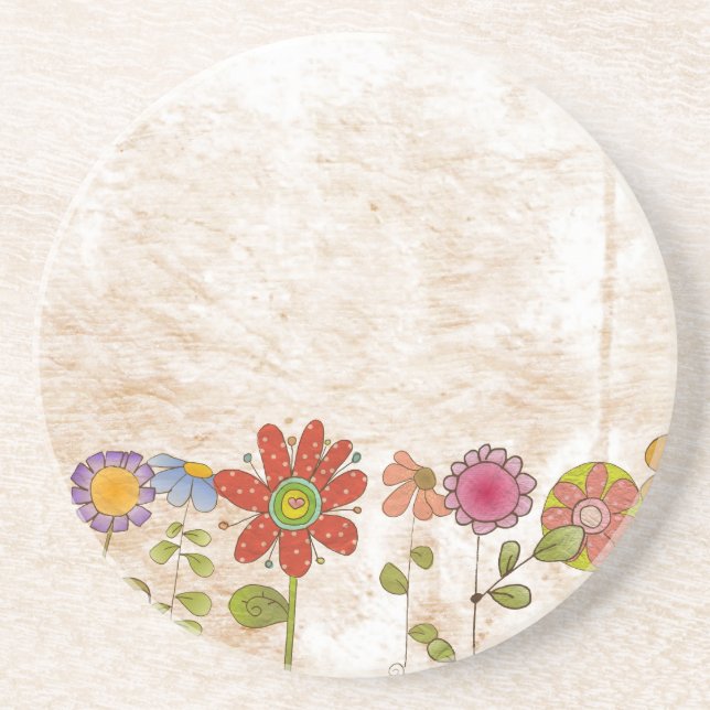 Flowers Coaster (Front)