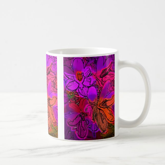 FLOWERS COFFEE MUG (Right)