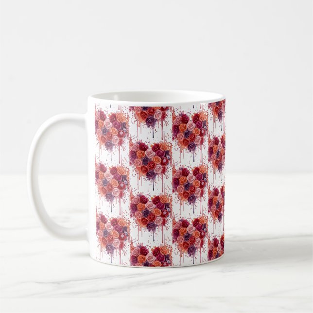 Flowers Coffee Mug (Left)