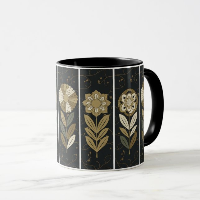 flowers coffee mug (Front Right)
