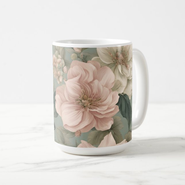 Flowers Coffee Mug (Front Right)
