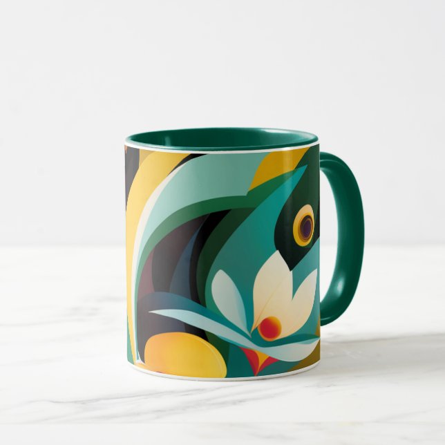 flowers coffee mug (Front Right)