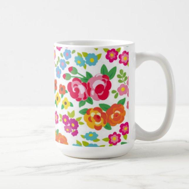 Flowers Coffee Mug (Right)
