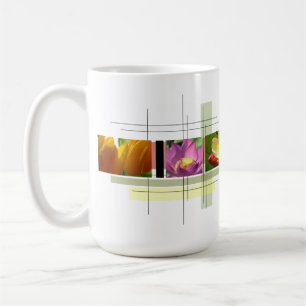 flowers coffee mug