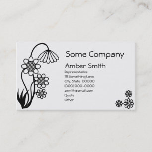 Flowers Collection Business Card