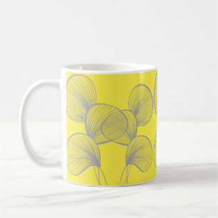 Flowers, colour of the year 2021 coffee mug