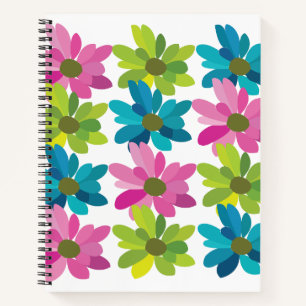 Flowers Colourful Flowers Notebook