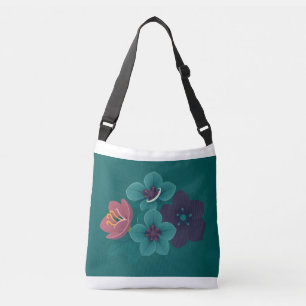 Flowers Crossbody Bag