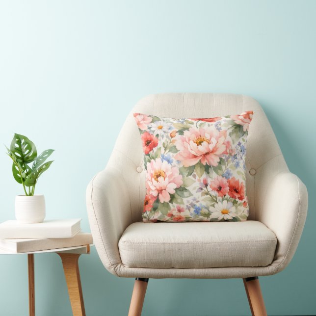 Flowers Cushion (Chair)