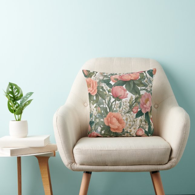 Flowers Cushion (Chair)