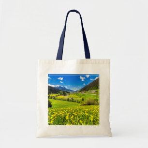 Flowers   Dandelion Canton of Grisons, Switzerland Tote Bag