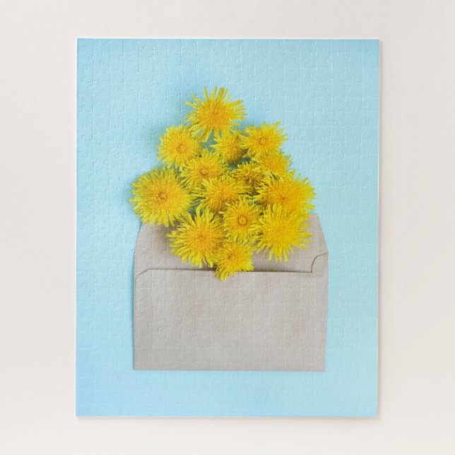 Flowers | Dandelions in Envelope Jigsaw Puzzle (Vertical)