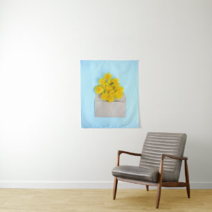 Flowers Dandelions in Envelope Tapestry