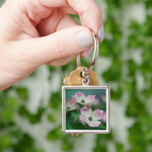 Flowers Dogwood Blossoms Key Ring