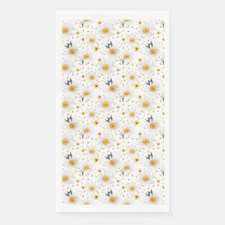 Flowers Don't Tell, They Show Napkin