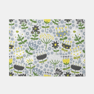 flowers doormat
