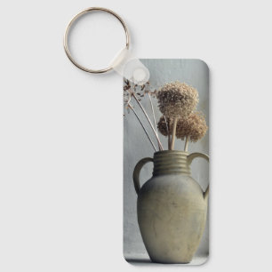 Flowers   Dried Flower Vase Key Ring