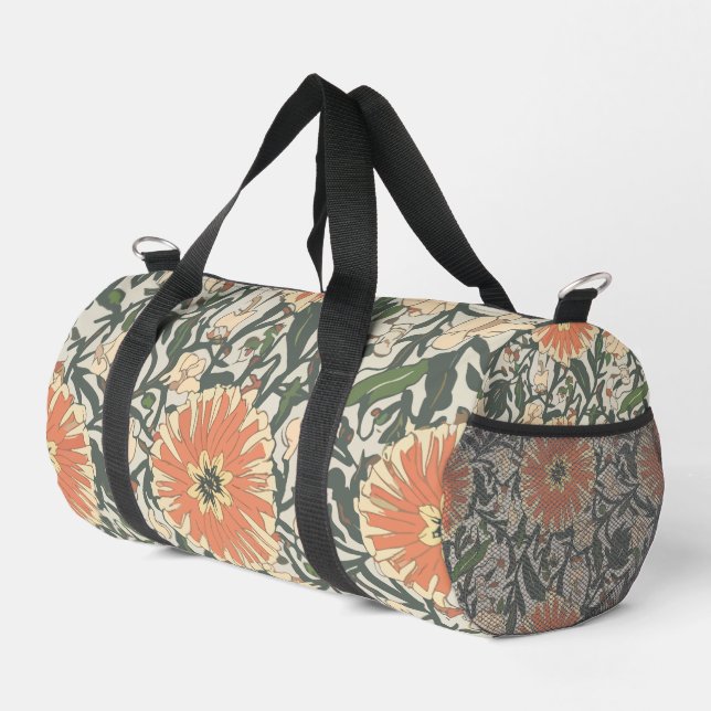 Flowers Duffle Bag (Right Corner)