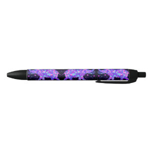 Flowers Elephant Pen