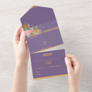 flowers EVENT INVITATION customisable