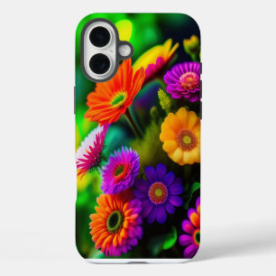 Flowers Everywhere iPhone 16 Plus Case